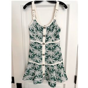 Brand New Alexis Palm Print Dress -  Size XS